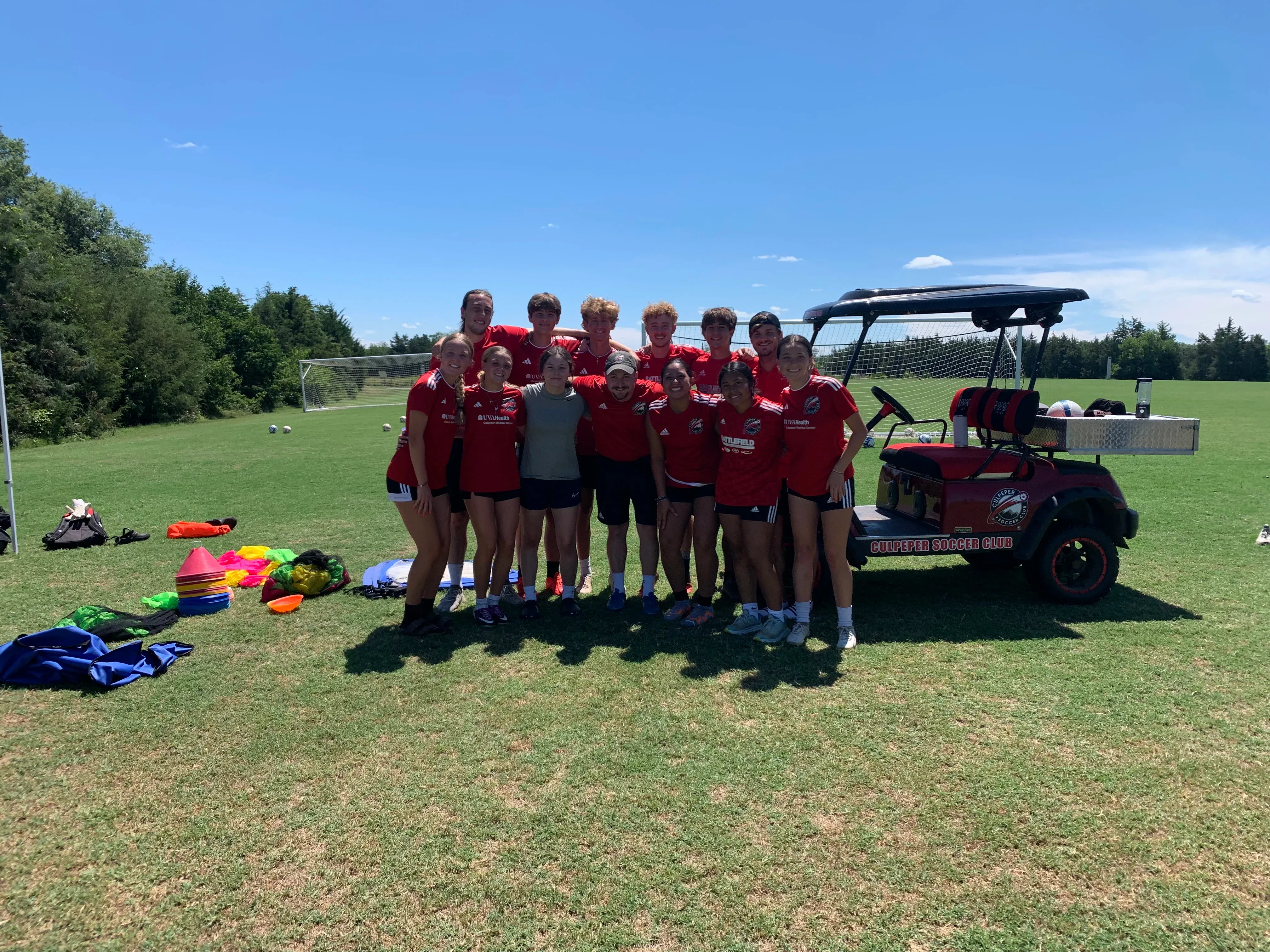 Academy Training at Warrenton Soccer Academy
